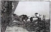 The Bravery of Martincho in the Ring of Saragassa Francisco de goya y Lucientes